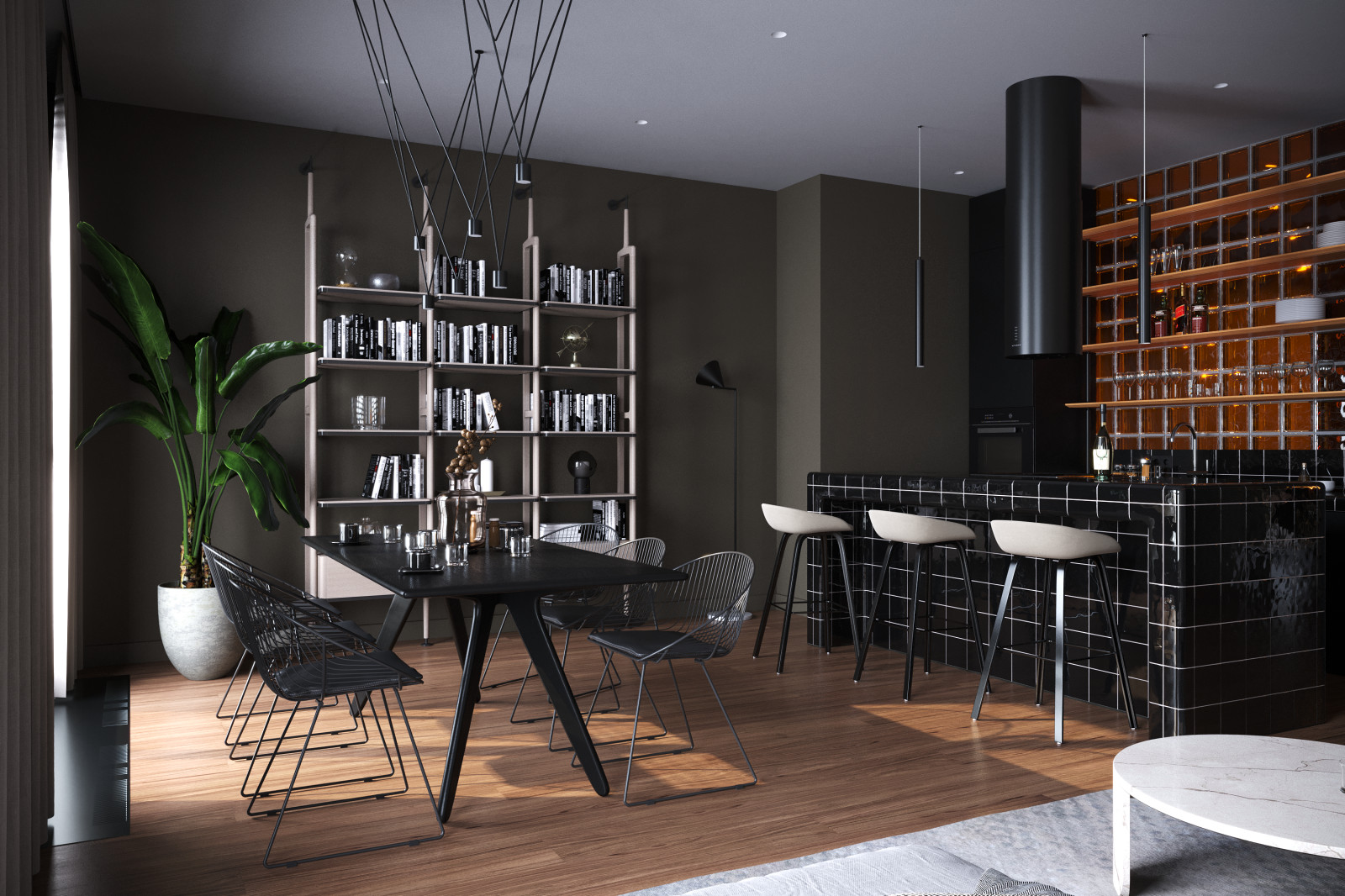 Современный строгий и стильный