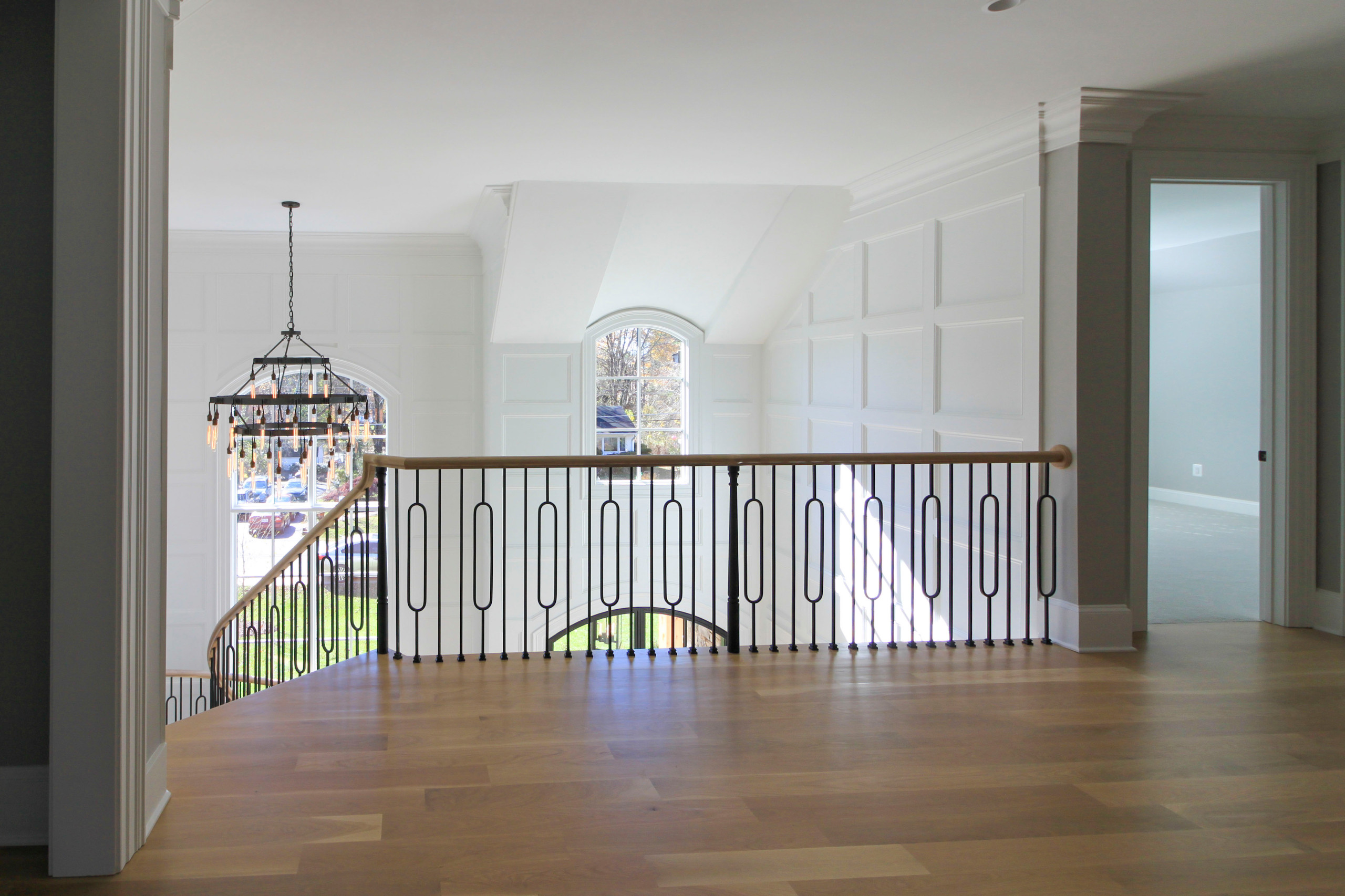 95_Remarkable and elegant floating elliptical staircase, McLean, VA 22101