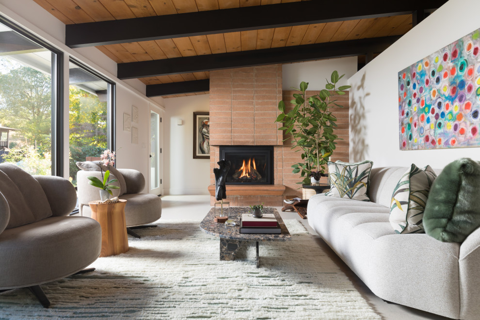 Sonoma County Midcentury - Midcentury - Living Room - San Francisco ...