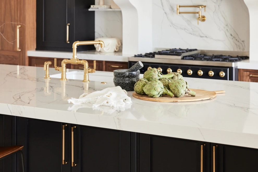 Home design - transitional home design idea in Phoenix