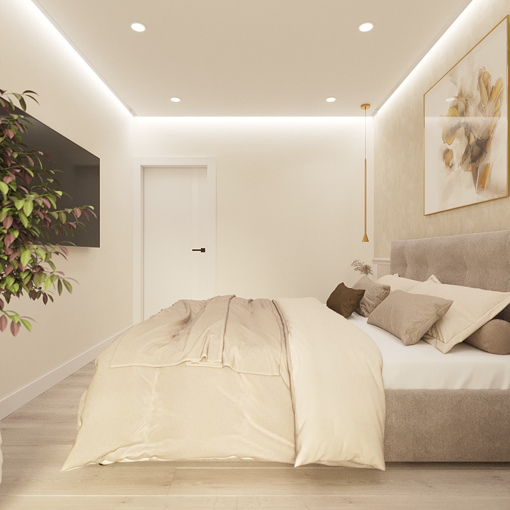 Дизайн двухкомнатной квартире в Квартале Энтузиастов