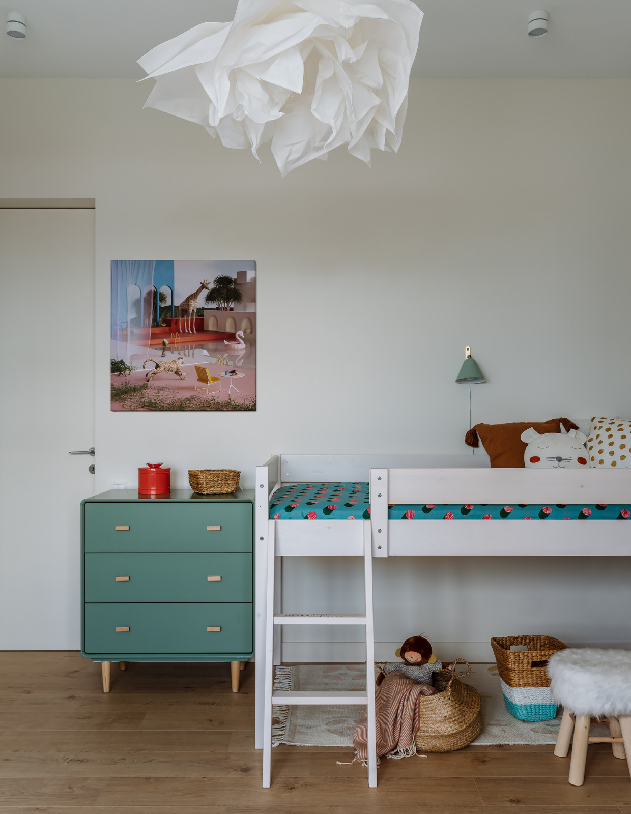 Квартира в пастельных цветах