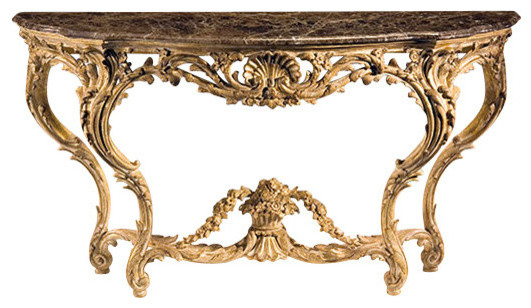 Louis Xv Carved Console Table Louis Xv Carved Console Table