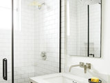 Farmhouse Bathroom by Landed Interiors
