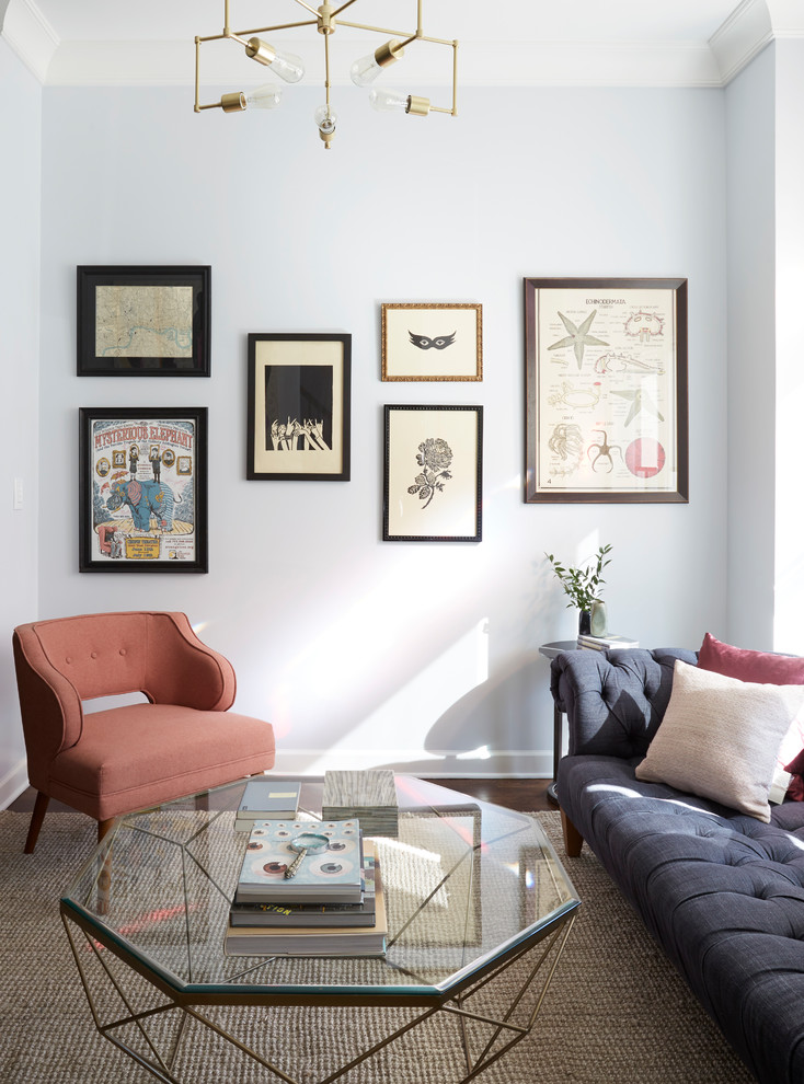 Inspiration for a transitional home design remodel in Chicago