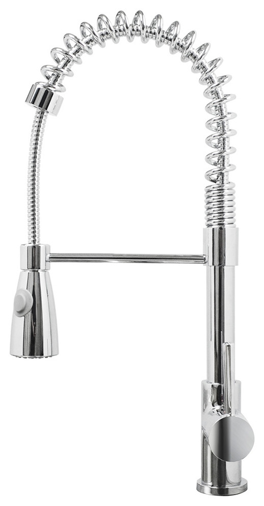 AKDY Kitchen Pull-Out Faucet Single Handle Commercial Spring 19.6" AK-Z104057