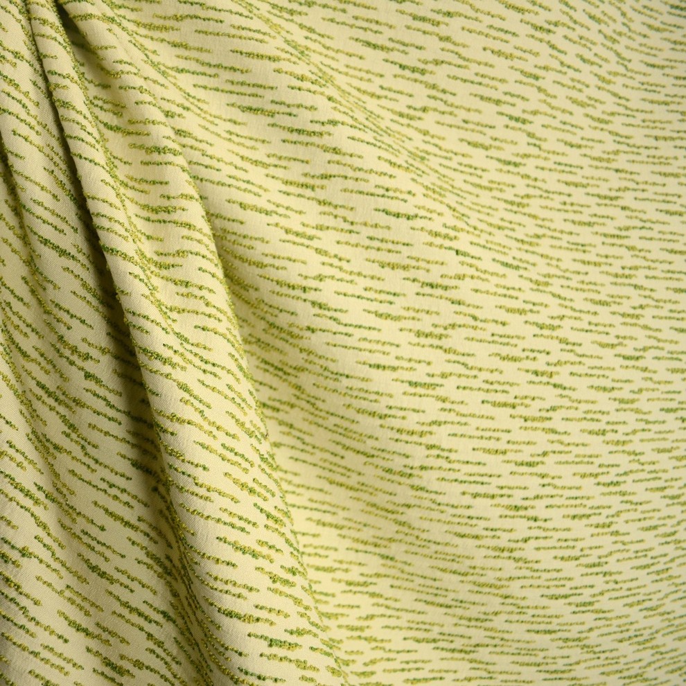Lime Grass Green Contemporary Upholstery Fabric
