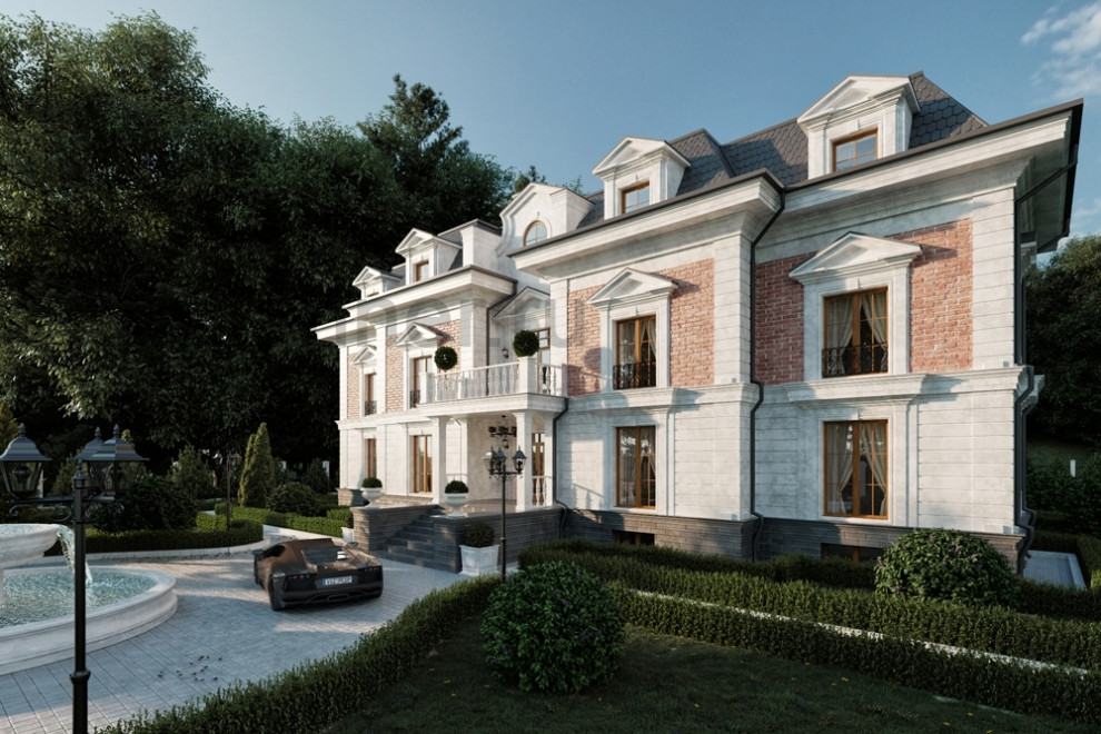 Загородный дом в стиле Английская Классика