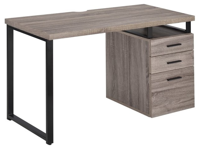 Coy Desk, Gray Oak