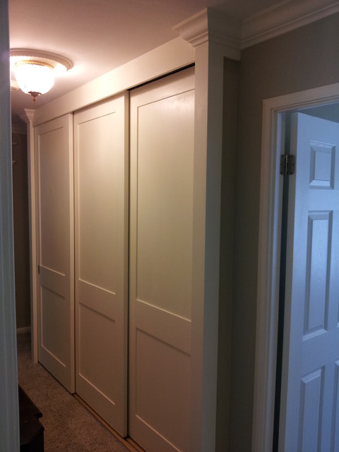 Closet Doors Floor To Ceiling All Slide By Traditional Hall