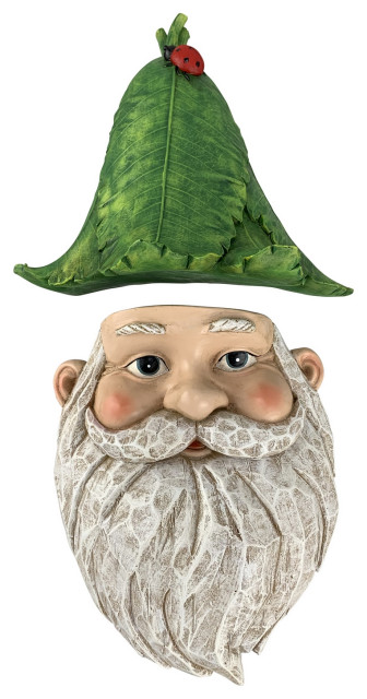 Tree Face Gnome Leaf Hat