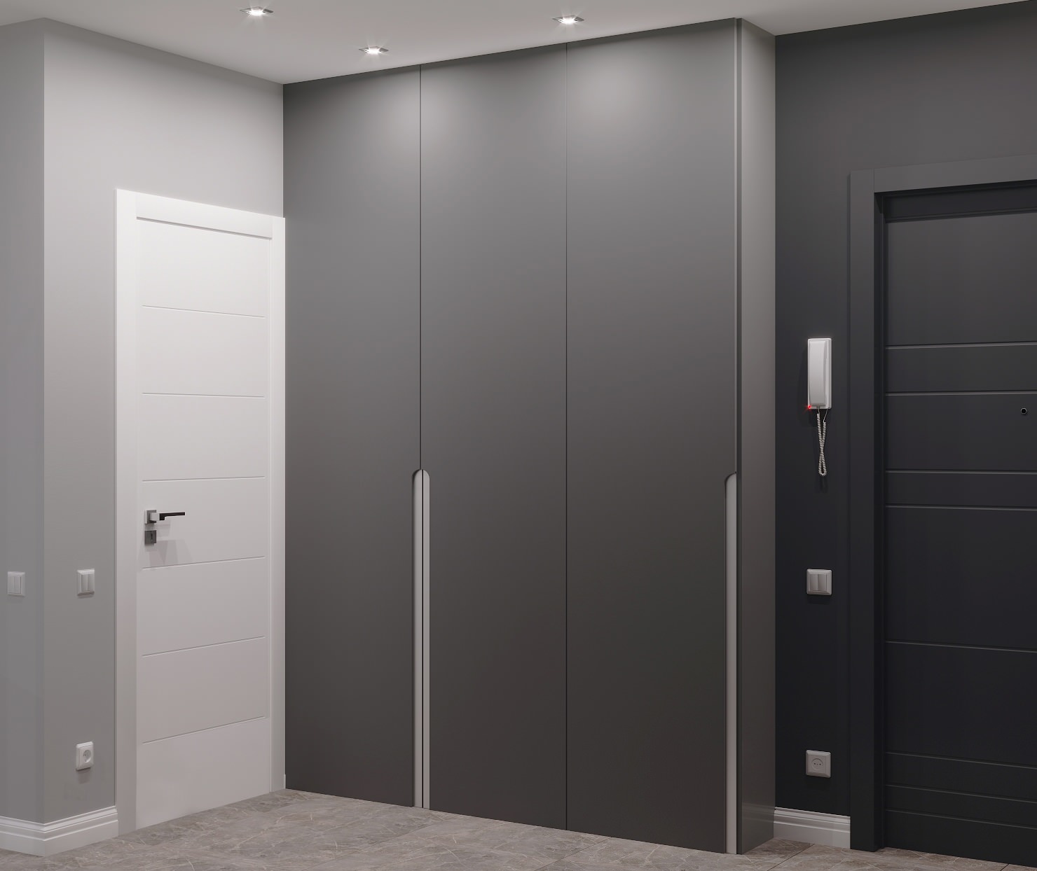 Прихожая, 7 кв.м., ЖК Вершина