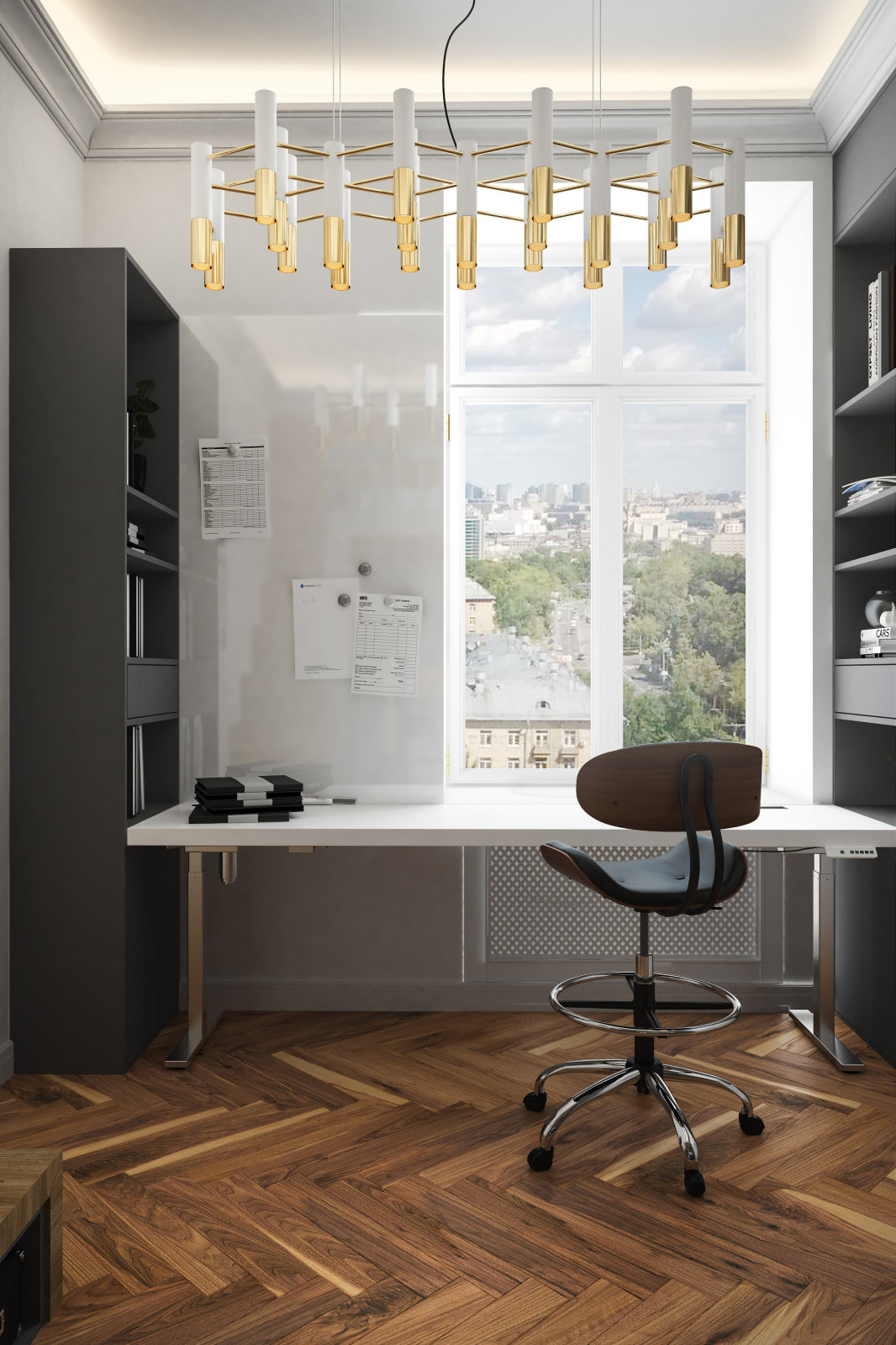 Дизайн и ремонт квартиры на Никитском бульваре — Воздушный замок