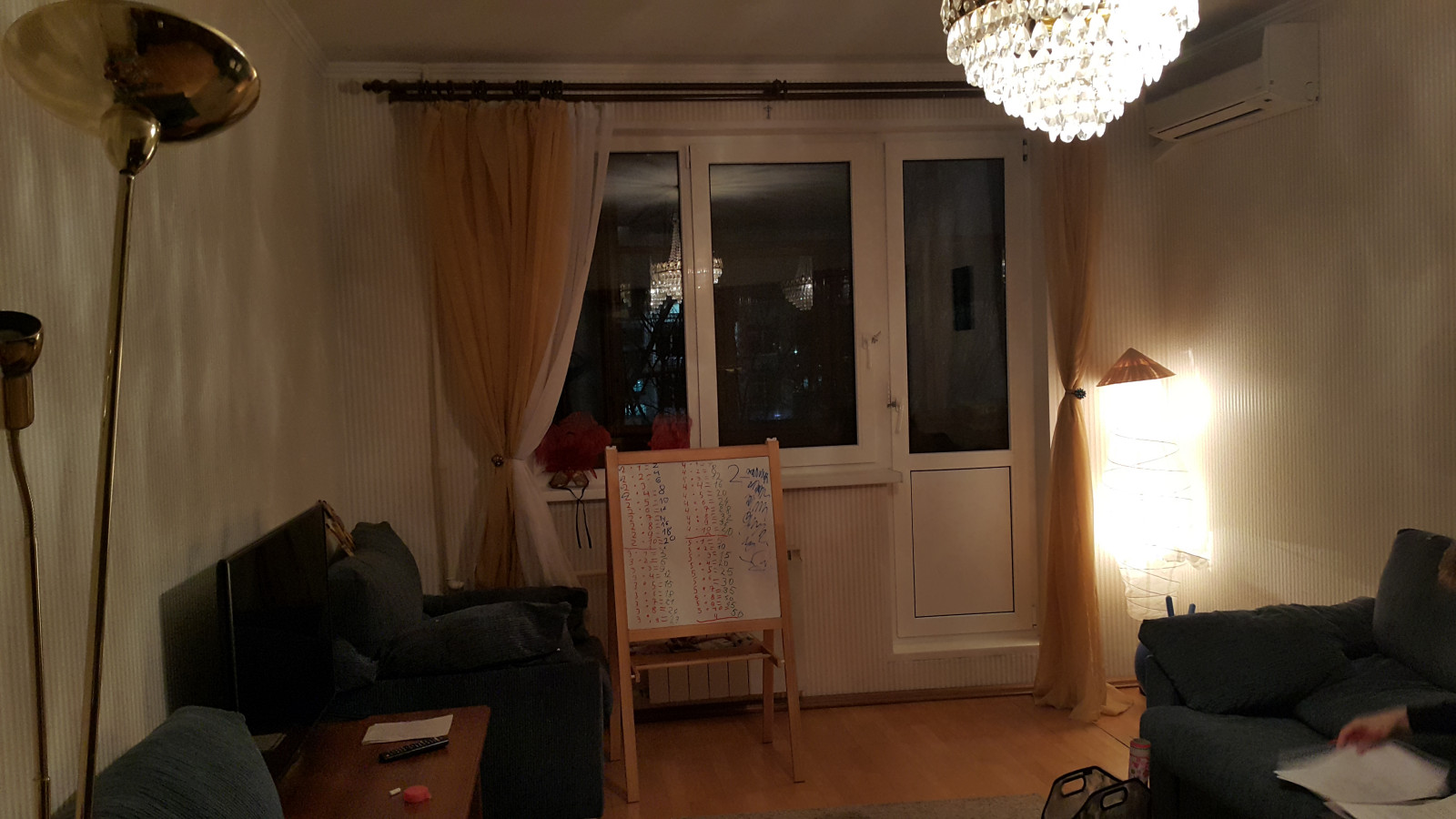 Квартира в доме серии П44 в Скандинавском стиле