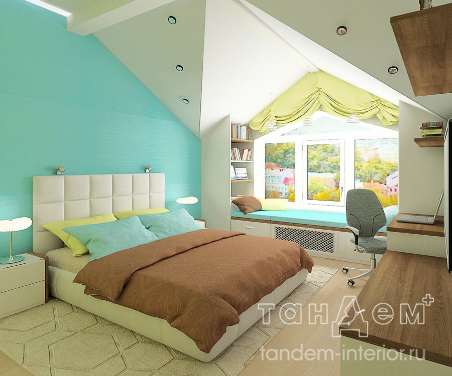 Квартира с мансардной крышей в ЖК Гавань г. Дмитров