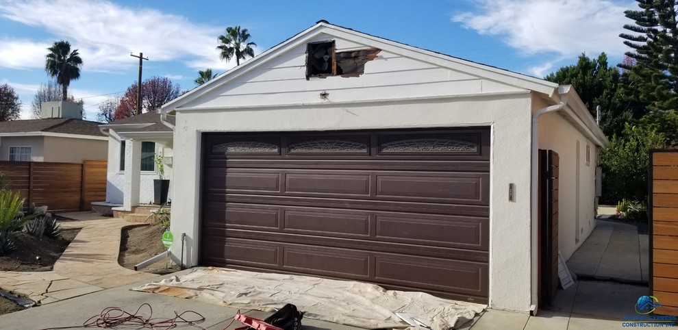 Stucco installation in North Hollywood