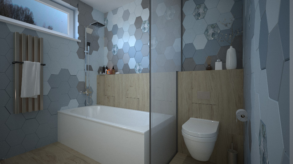 Проект загородного дома (1 этаж).