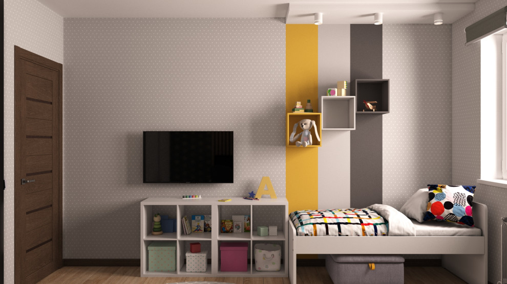 Дизайн детской для мальчика и девочки