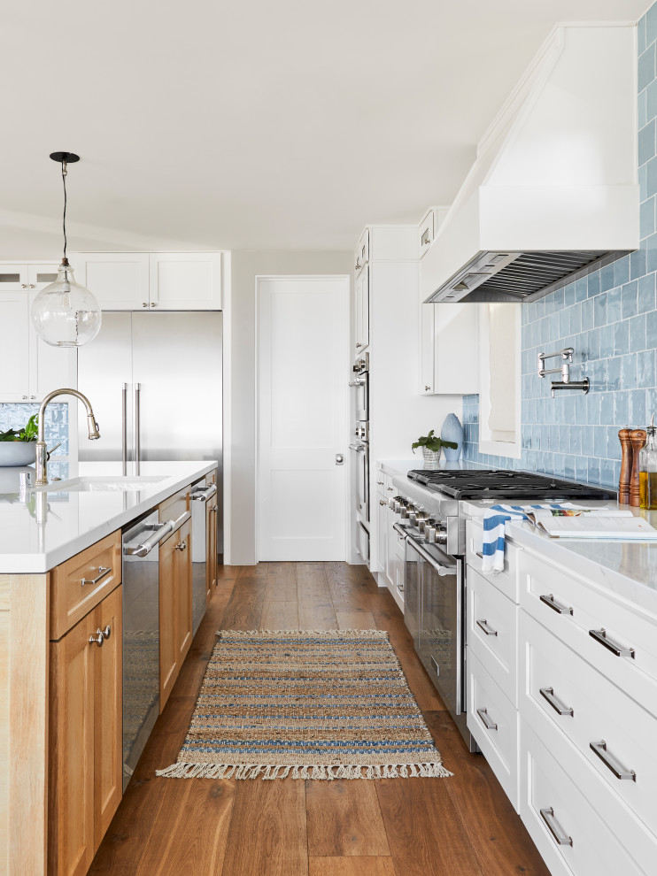 California Contemporary Beach - Contemporary - Kitchen - Los Angeles ...