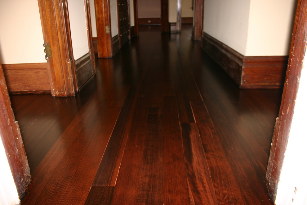 100 Year Old Douglas Fir Flooring Restoration Traditional