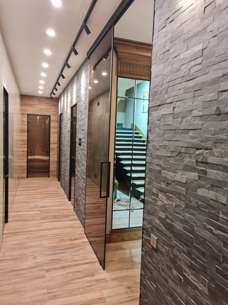 Стеклянные двери