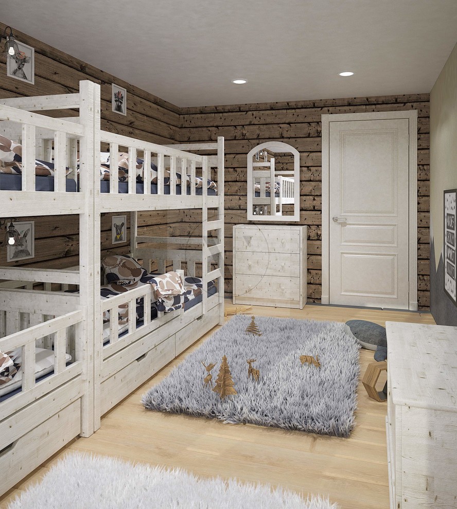 Белая мебель в детской комнате