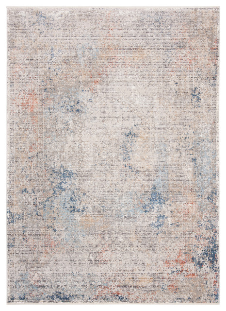 Safavieh Dream Collection DRM426 Rug, Gray/Blue, 8'x10'
