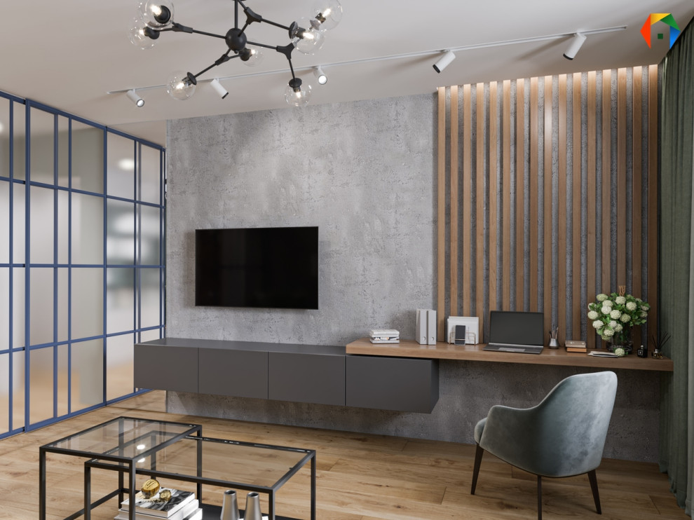 Золотой треугольник. Дизайн проект с преобладающим скандинавским стилем