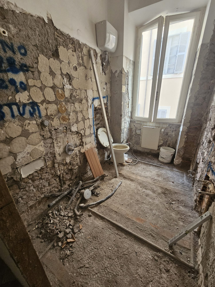 Ristrutturazione monolocale a Monti