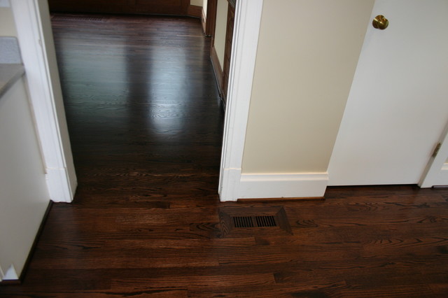 Replacement Old Douglas Fir Floor With New Red Oak Floor