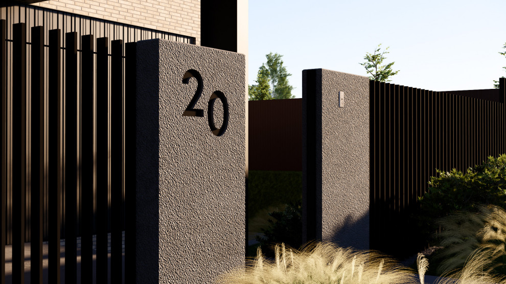 Жилой дом в современном стиле. 250 кв.м