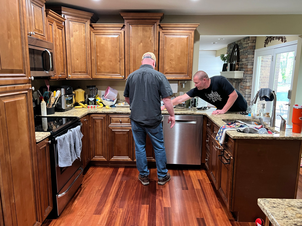 Sage Kitchen and Laundry Room