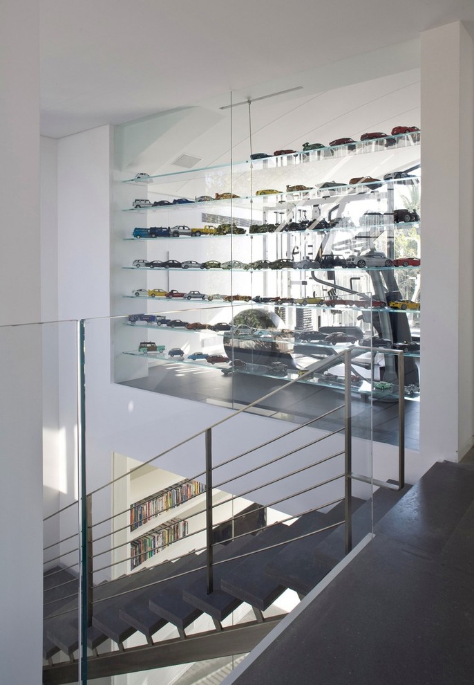 Стеклянные ограждения лестниц