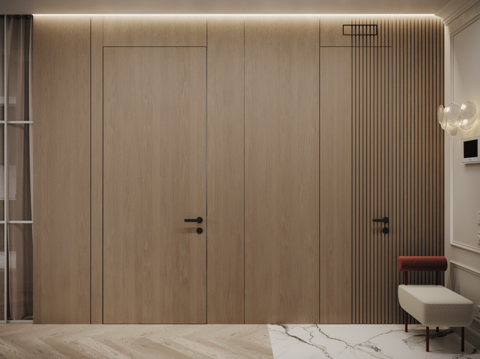 Уютная квартира в спокойных светлых оттенках