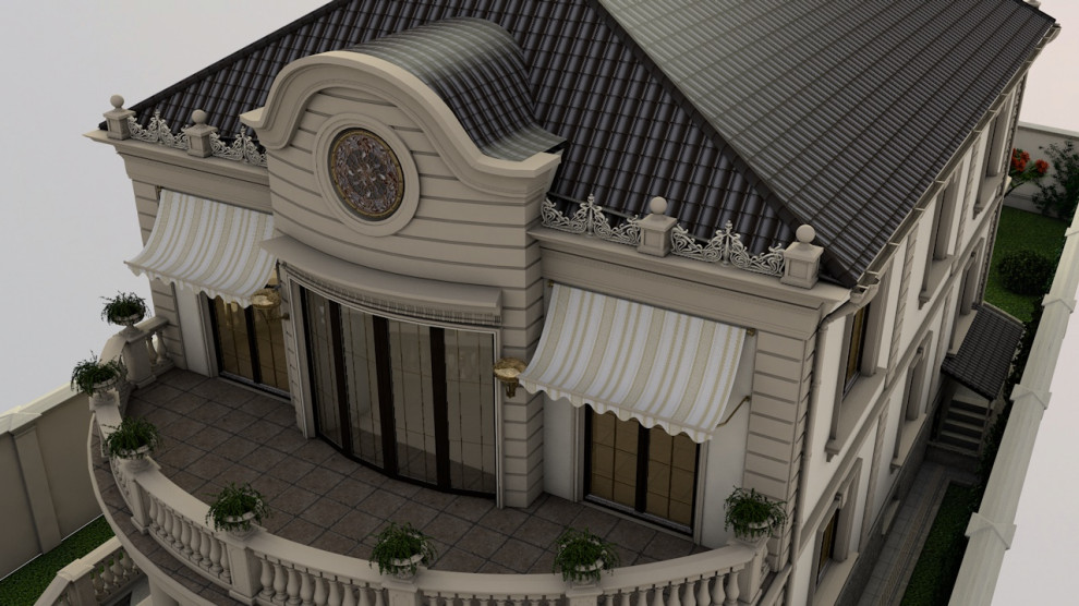 Дом в классическом стиле