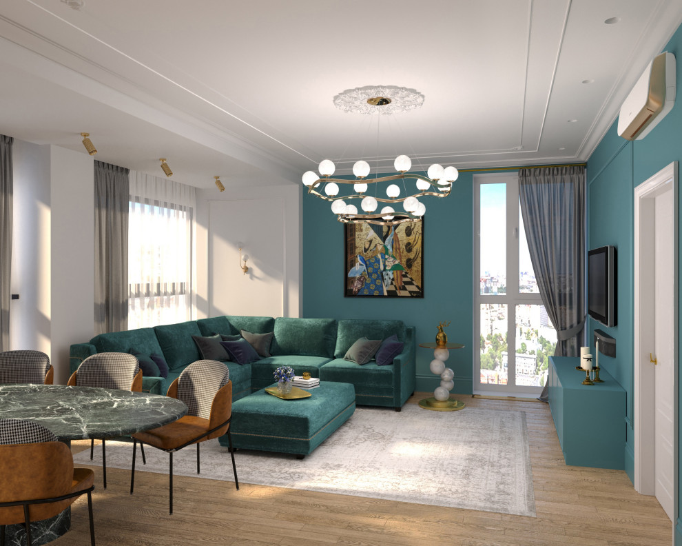 Трёхкомнатная квартира  101 м.кв.