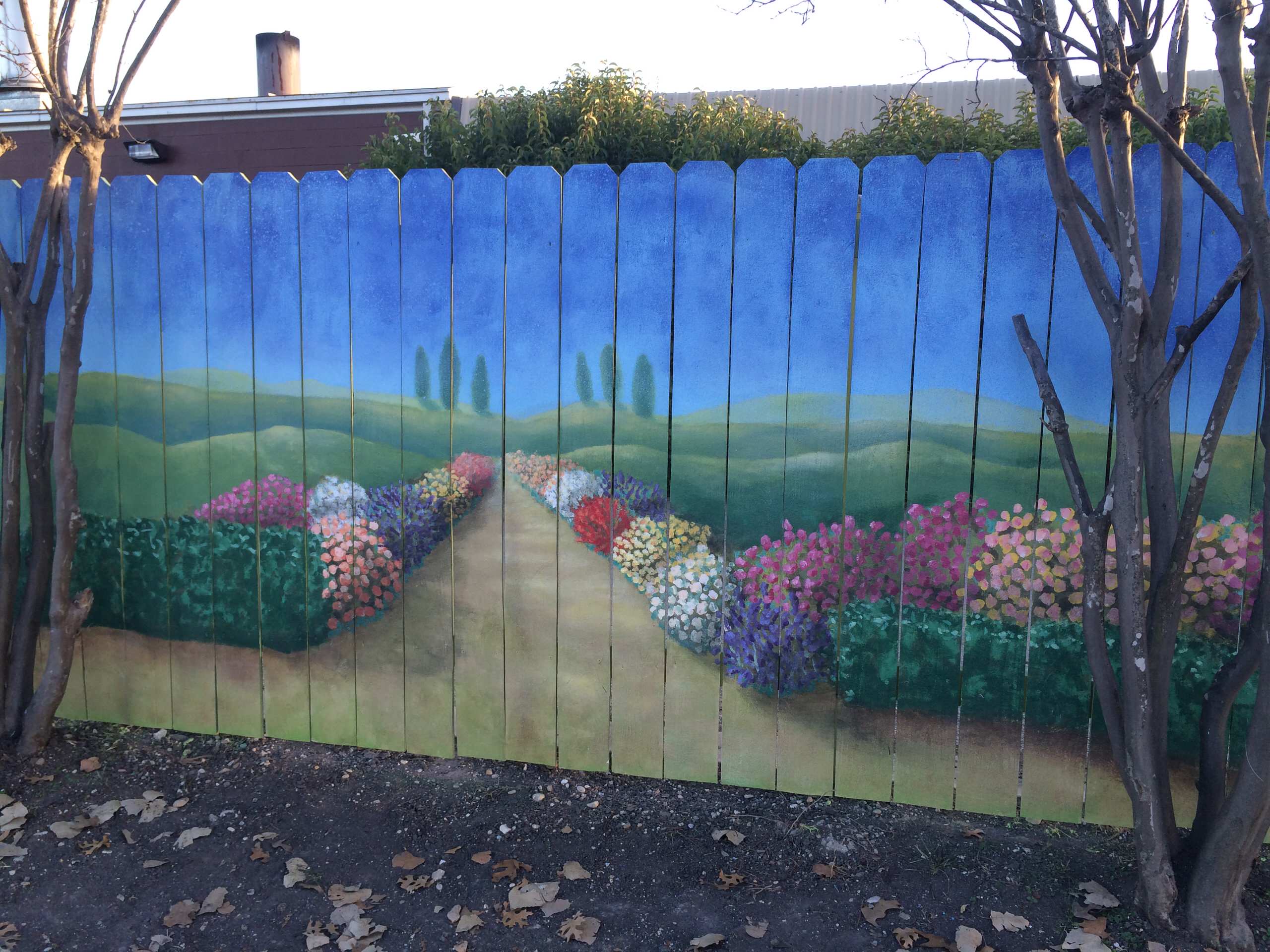 Fence Murals Houzz