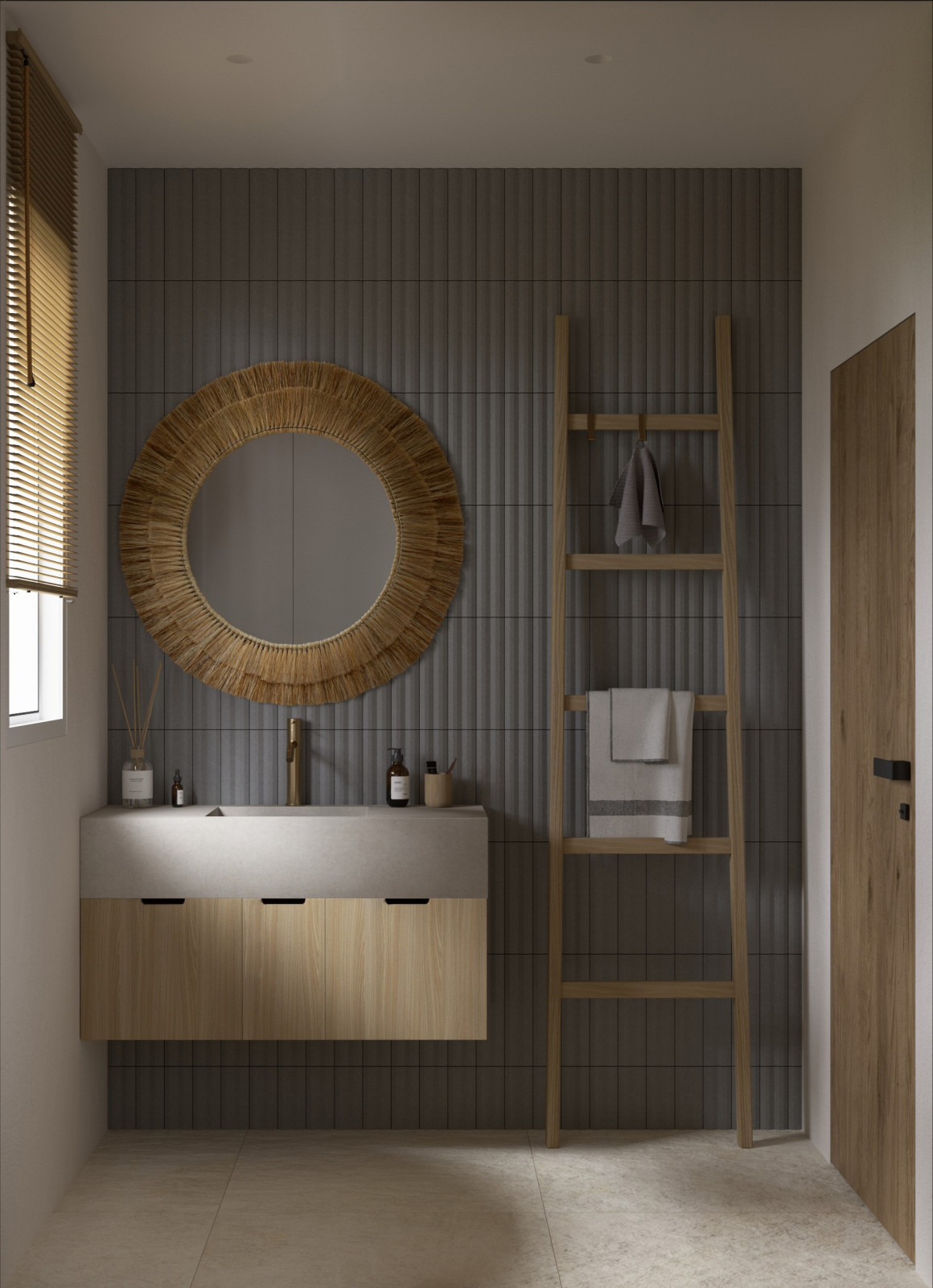 Проект загородного дома в Ленинградской области, стиль джапанди