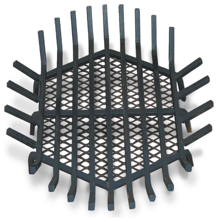 Round Fire Pit Grate Welded Steel, Do You Need A Grate In Fire Pit