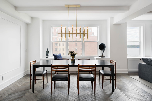 Riverside Apartment contemporary-dining-room