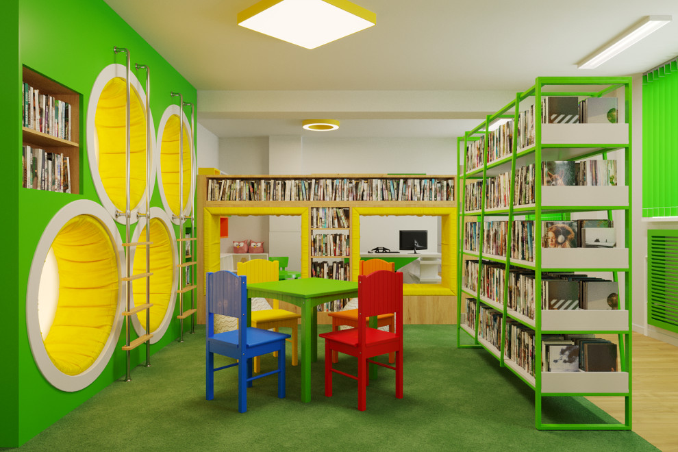 Дизайн-проект Модельной библиотеки в г.Улан-Удэ (Республика Бурятия)