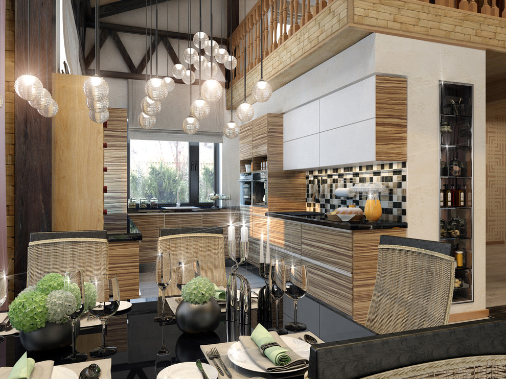 Дизайн-проект кухни-гостиной