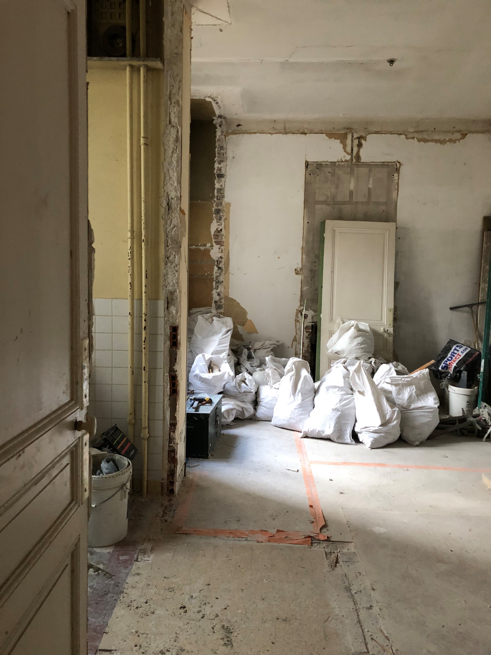 Création d'un 3 pièces à Paris