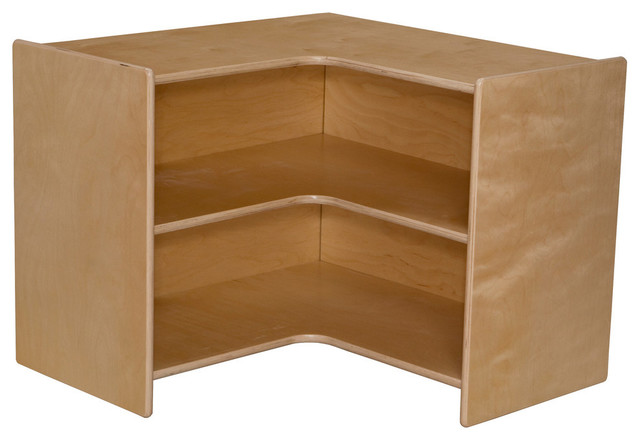 corner storage unit for toys