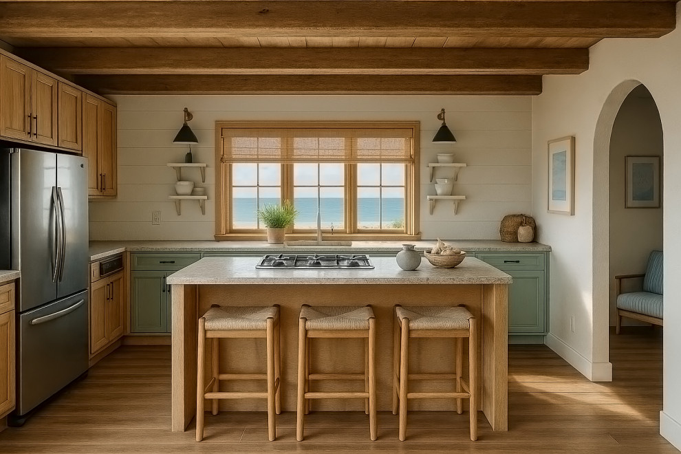 Interiors - Kitchen - Charleston - by Perched Architecture LLC