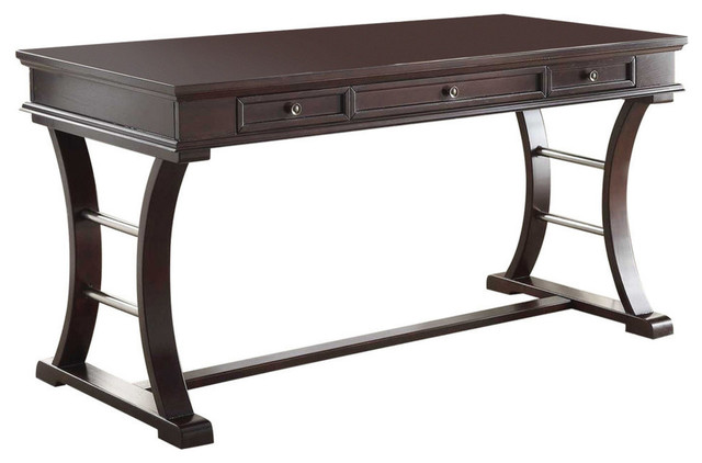 Acme Madge Desk Espresso Transitional Desks And Hutches By Acme Madge Desk Espresso