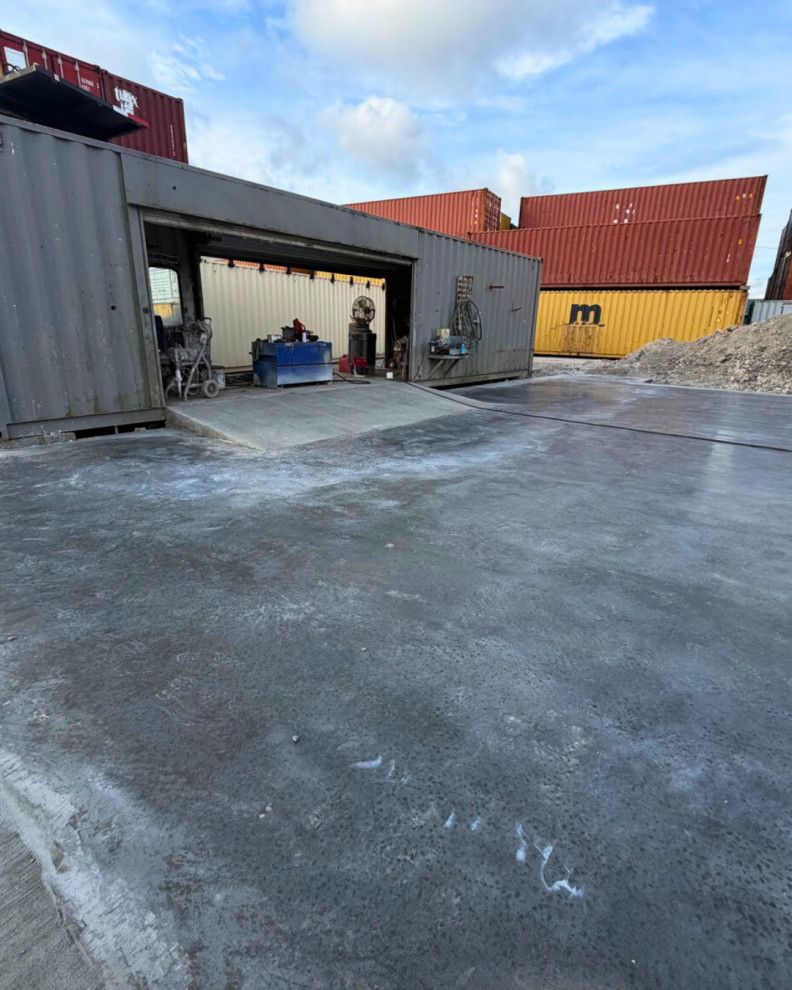 Commercial Slab — Phase 2 of 3: Site Prep & Steel Placement