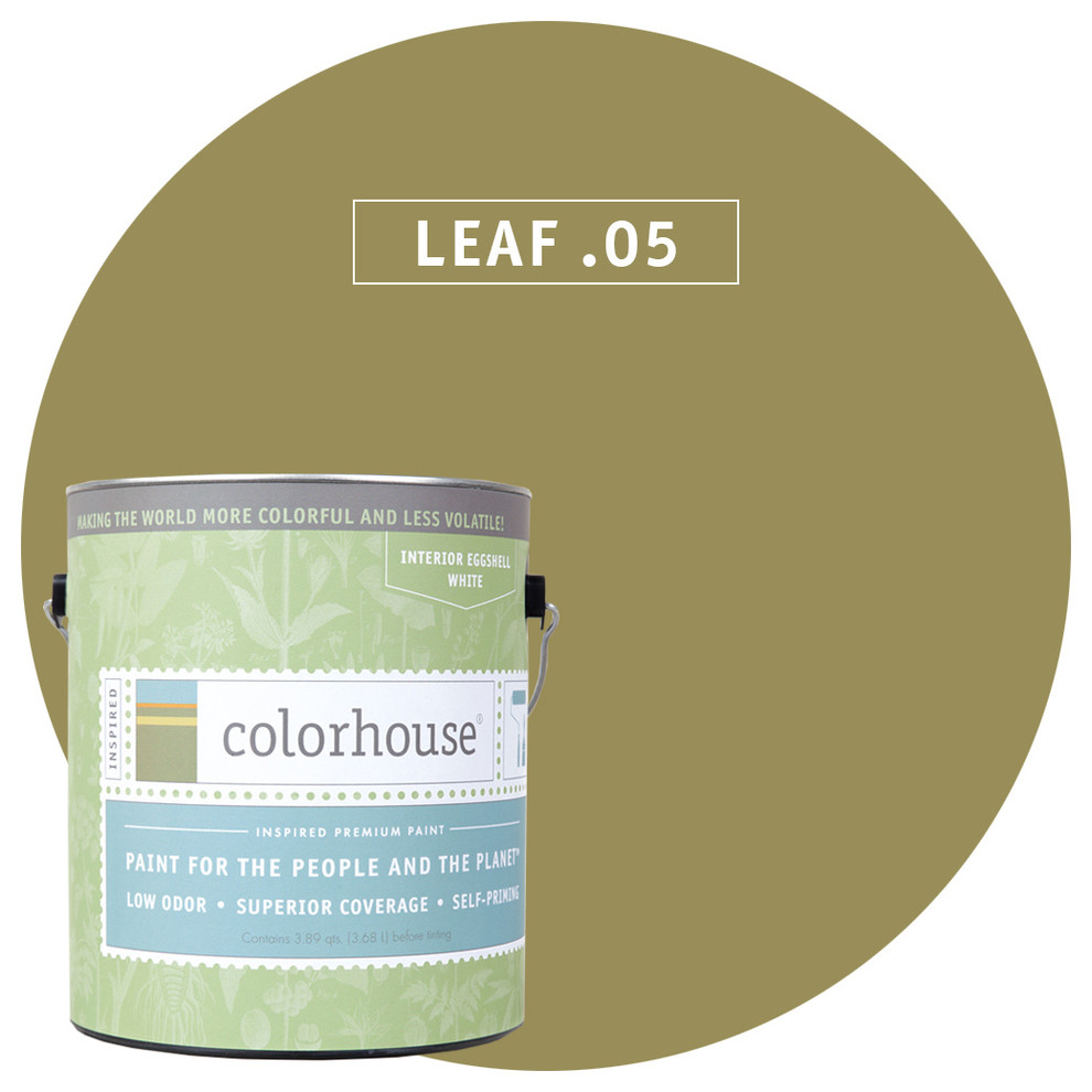 ColorSpot Eggshell Interior Paint Sample, Leaf .05,  8-oz