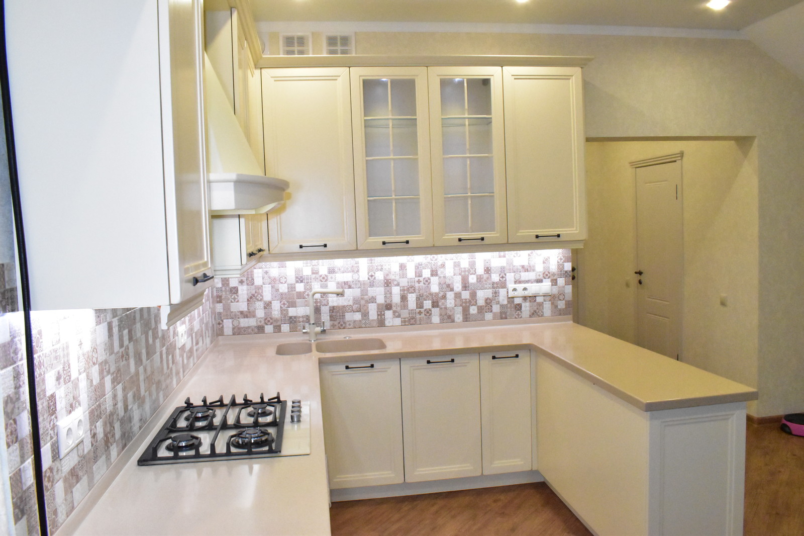 Кухня Сицилия из массива дуба