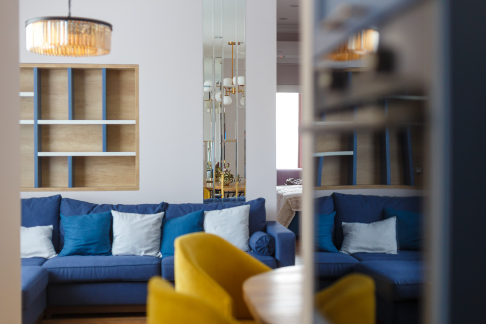 Реализованный проект для семьи из трех человек в ЖК Перспектива, г.Казань